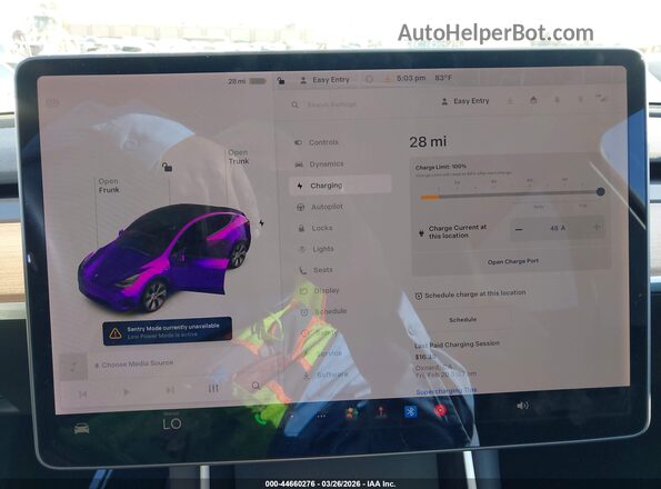 5YJYGDEE7LF013781 2020 TESLA MODEL Y White 