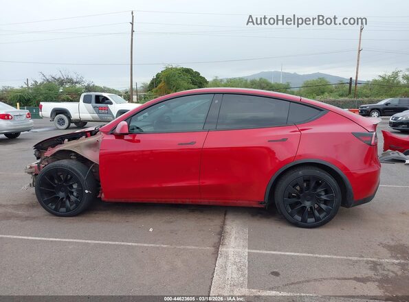 5YJYGDEE8MF084621 2021 TESLA MODEL Y Красный 
