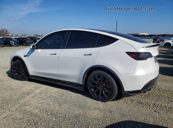 5YJYGDEE8MF161536 2021 TESLA MODEL Белый Задняя левая четверть