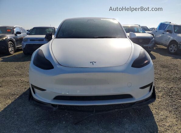 5YJYGDEE8MF161536 2021 TESLA MODEL Белый Вид спереди