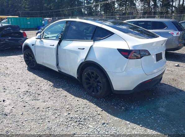 5YJYGDEE8MF304002 2021 TESLA MODEL Y White Trasero izquierdo