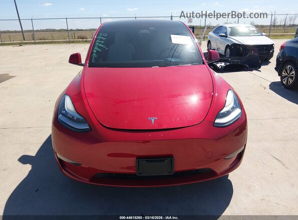 5YJYGDEE9LF044708 2020 TESLA MODEL Y Red Vista del salpicadero