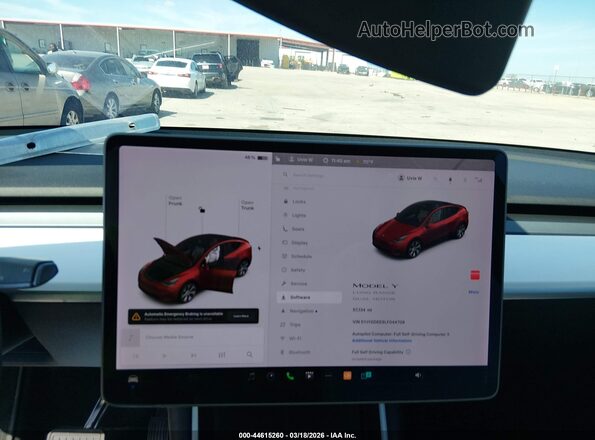5YJYGDEE9LF044708 2020 TESLA MODEL Y Red 