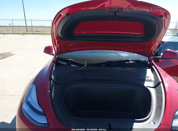 5YJYGDEE9LF044708 2020 TESLA MODEL Y Red Vista trasera