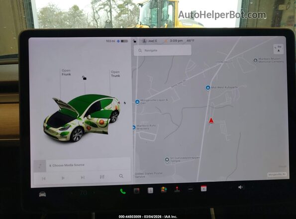 5YJYGDEE9MF078391 2021 TESLA MODEL Y Black 