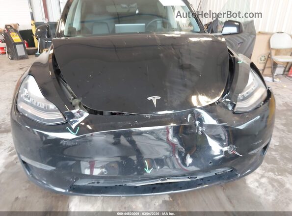 5YJYGDEE9MF078391 2021 TESLA MODEL Y Black წინა ხედი