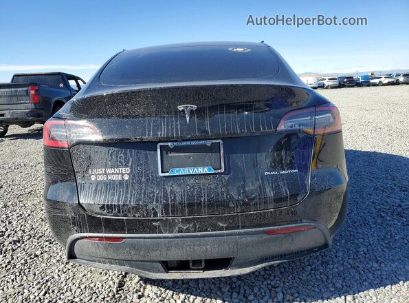 5YJYGDEE9MF102916 2021 TESLA MODEL Black Rear view