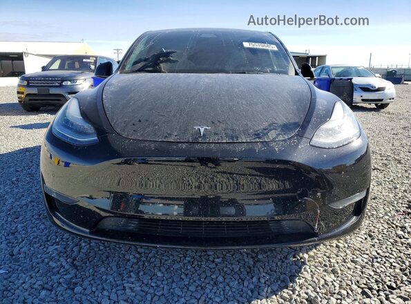 5YJYGDEE9MF102916 2021 TESLA MODEL Black Front view