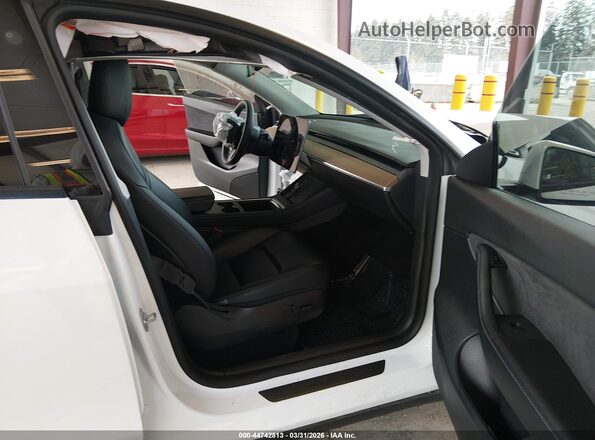 5YJYGDEF3MF189415 2021 TESLA MODEL Y White წინა სალონის ხედი
