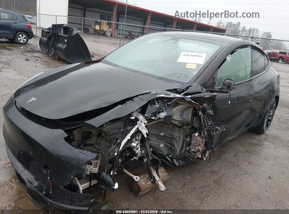 5YJYGDEF4MF076153 2021 TESLA MODEL Y Black Front left