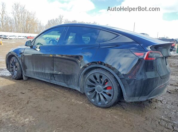 5YJYGDEF4MF202222 2021 TESLA MODEL Черный Задняя левая четверть