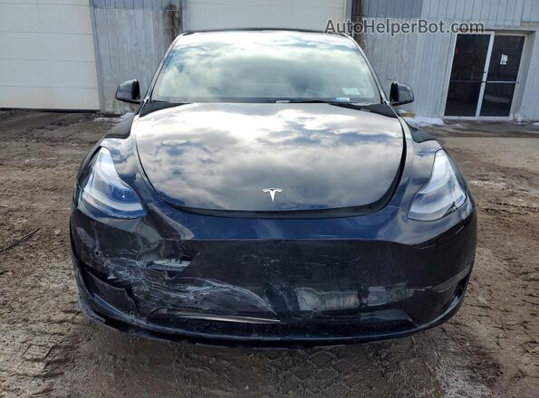 5YJYGDEF4MF202222 2021 TESLA MODEL Черный Вид спереди