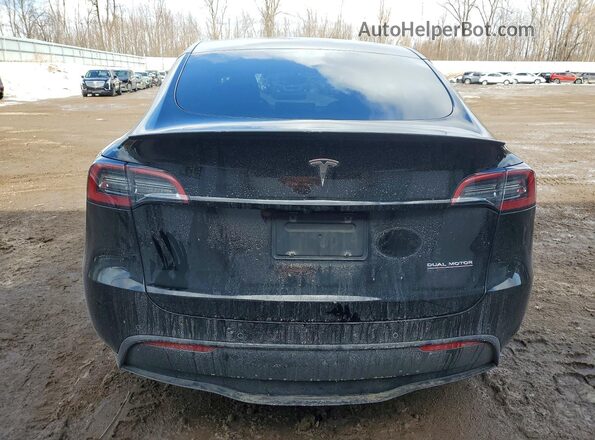 5YJYGDEF4MF202222 2021 TESLA MODEL Черный Вид сзади