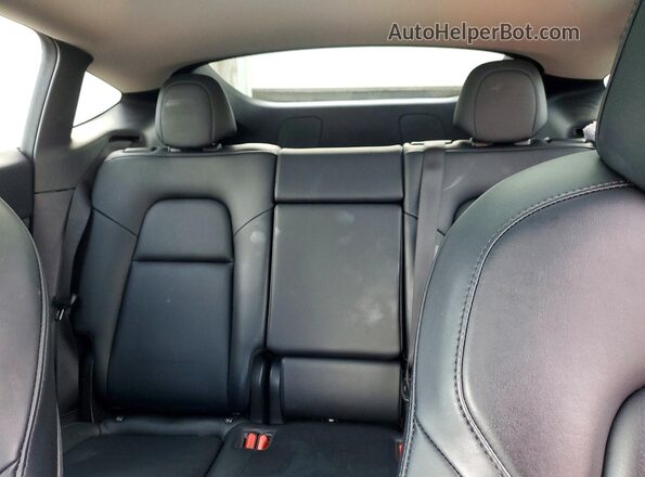 5YJYGDEF4MF202222 2021 TESLA MODEL Черный Вид задних сидений