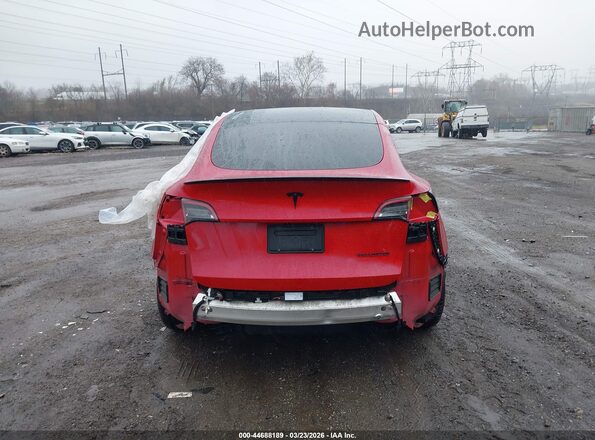 5YJYGDEF7MF124504 2021 TESLA MODEL Y Red 