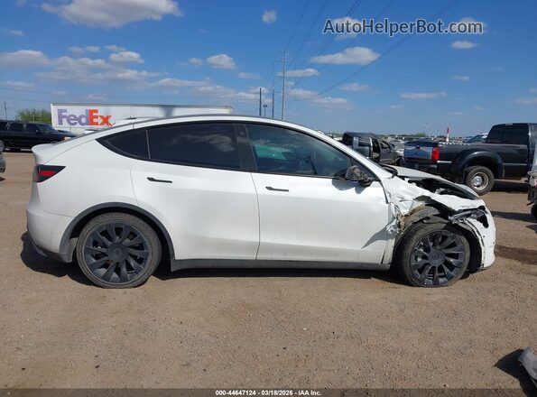 5YJYGDEFXLF002864 2020 TESLA MODEL Y White Vista interior trasera