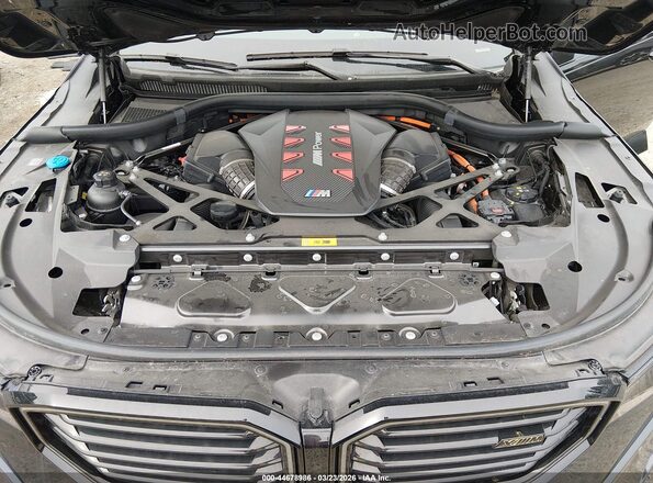 5YM23CS02R9W46364 2024 BMW XM Black უკანა ხედი