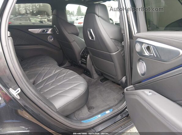 5YM23CS02R9W46364 2024 BMW XM Black VIN კოდის სტიკერის ხედი