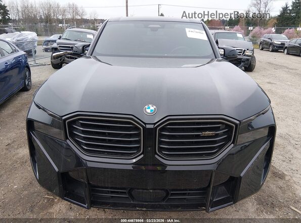 5YM23CS02R9W46364 2024 BMW XM Black ხელსაწყოთა პანელის ხედი