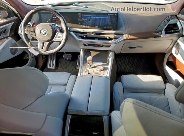 5YM23CS06P9S48023 2023 BMW XM White წინა პანელის ხედი