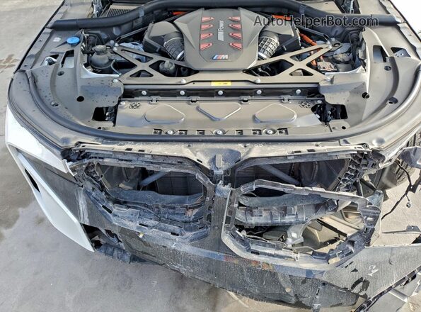 5YM23CS06P9S48023 2023 BMW XM White უკანა სალონის ხედი