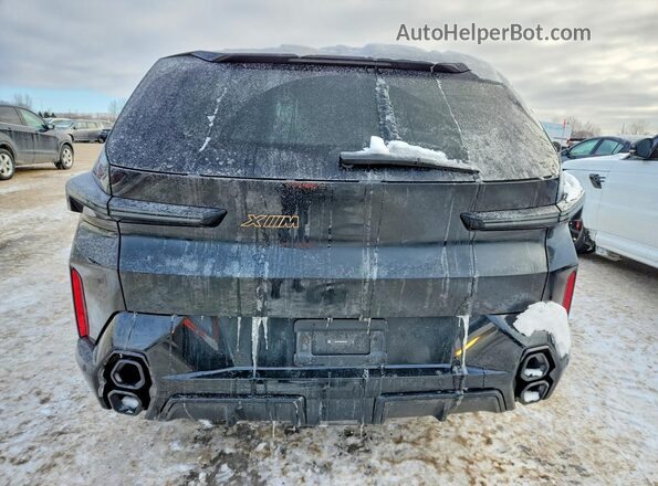 5YM23CS08S9X77899 2025 BMW XM Черный Вид сзади