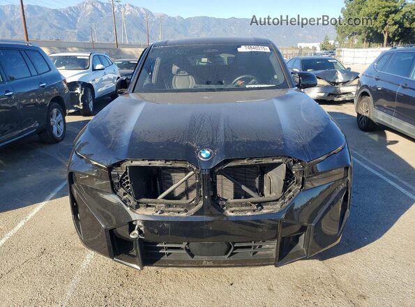 5YM23CS09P9S20894 2023 BMW XM Black Вид спереду