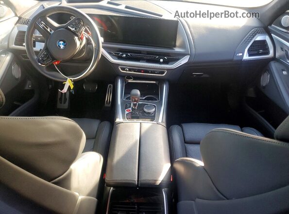 5YM23CS09P9S20894 2023 BMW XM Black Вид панелі приладів