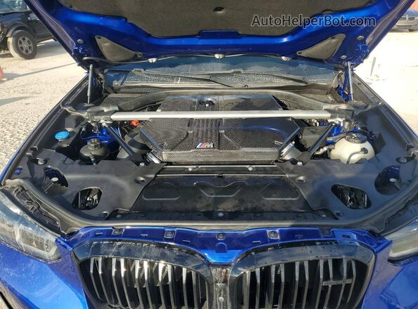 5YM23EC03P9R59740 2023 BMW X4 Blue უკანა სალონის ხედი