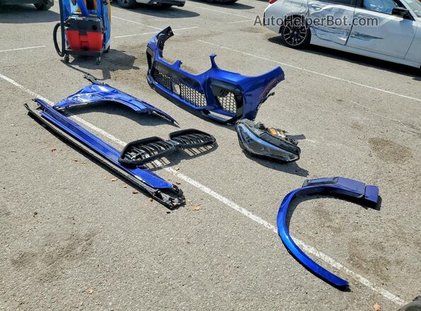 5YMCY0C01M9G74347 2021 BMW X6 Синий Вид наклейки с VIN-кодом