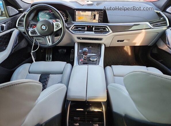 5YMCY0C06P9R25266 2023 BMW X6 Black Вид панелі приладів