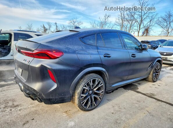 5YMCY0C06P9R25266 2023 BMW X6 Black Задня права чверть