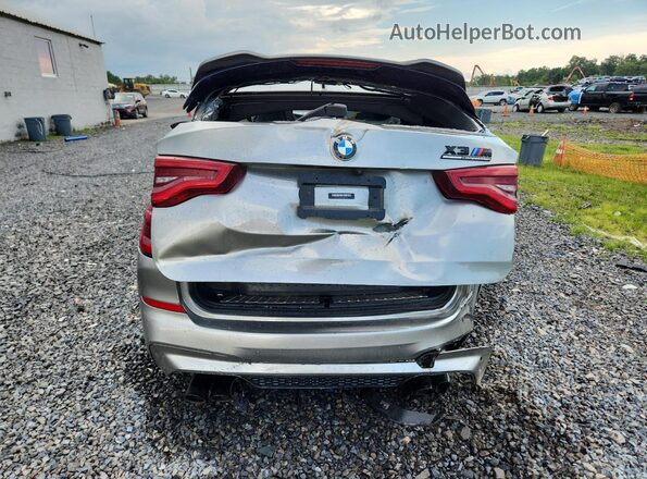 5YMTS0C02M9F31411 2021 BMW X3 Silver Rear view