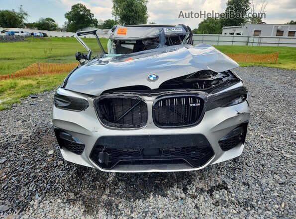 5YMTS0C02M9F31411 2021 BMW X3 Silver Front view