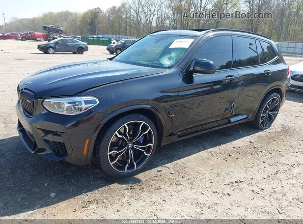 5YMTS0C06M9F01019 2021 BMW X3 Black წინა მარცხენა ხედი სამი მეოთხედიდან