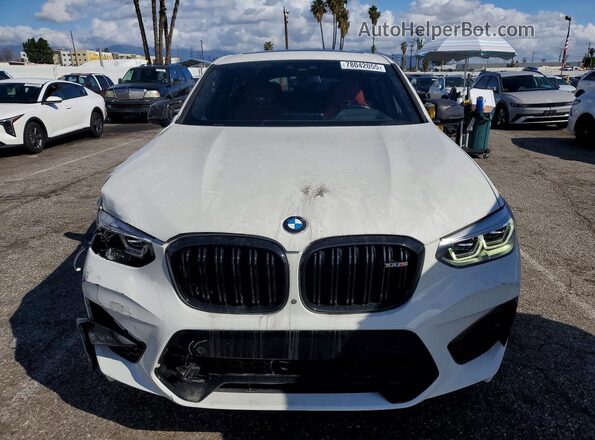 5YMUJ0C00M9D44532 2021 BMW X4 White Вид спереду