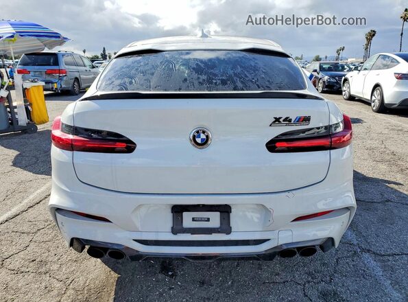 5YMUJ0C00M9D44532 2021 BMW X4 White Вид ззаду