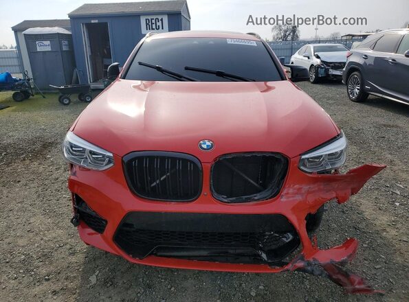 5YMUJ0C04M9F84490 2021 BMW X4 Orange Դիմացի տեսք