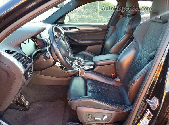 5YMUJ0C0XLLU67219 2020 BMW X4 Черный Вид салона спереди