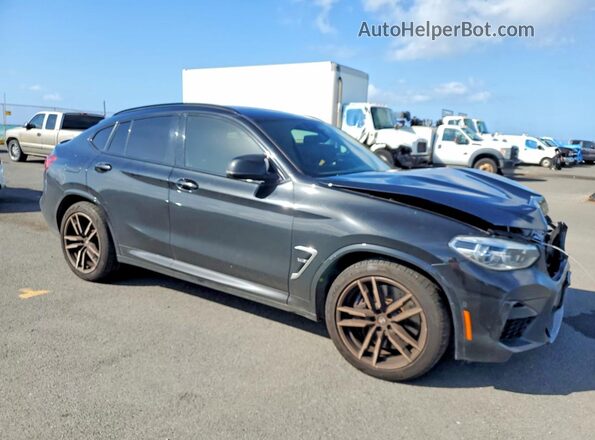 5YMUJ0C0XLLU67219 2020 BMW X4 Черный Передняя правая четверть