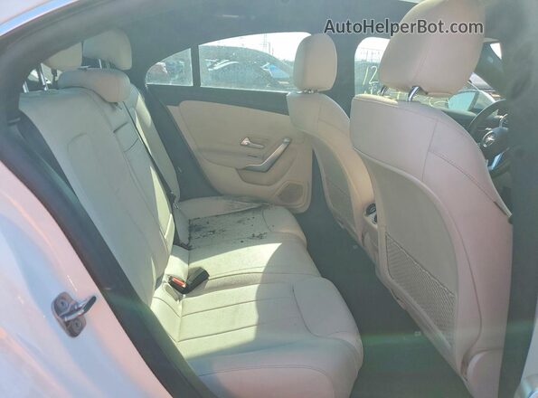 W1K5J4HB9PN366316 2023 MERCEDES-BENZ CLA-CLASS White Rear interior view