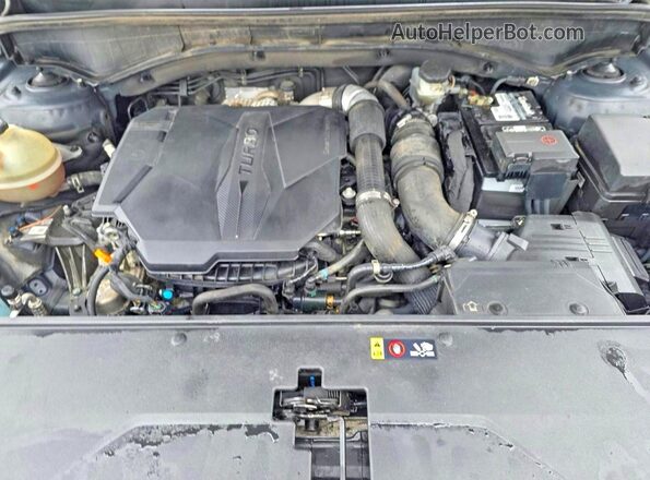 5XYRKDLF9NG112970 2022 KIA SORENTO Black Vista del salpicadero
