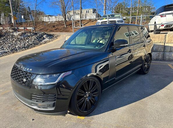 SALGS2SE0LA574568 2020 LAND ROVER RANGE Black Trasero izquierdo