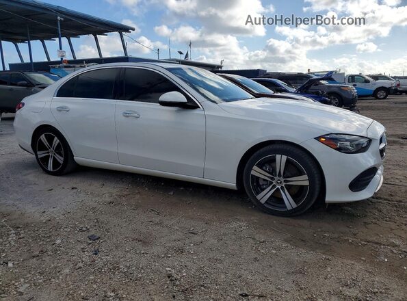 W1KAF4GB8NR010995 2022 MERCEDES-BENZ C-CLASS Белый Вид спереди