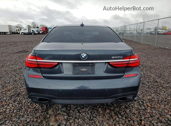 WBA7J2C33HG497851 2017 BMW 7 SERIES Gray Սալոնի դիմացի տեսք