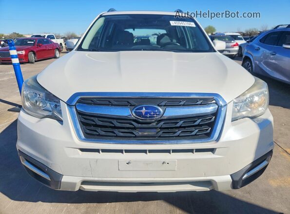JF2SJAEC8JH415456 2018 SUBARU FORESTER 2.5 White Вид ззаду