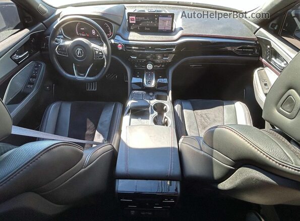 5J8YE1H05NL052052 2022 ACURA MDX White Widok tylnych siedzeń