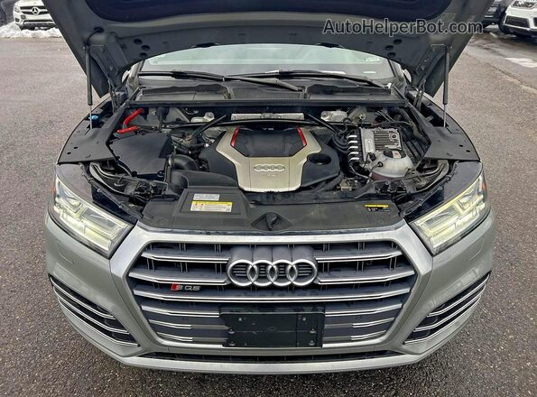 WA1B4AFYXK2022198 2019 AUDI SQ5 Gray Vista del cuadro de instrumentos