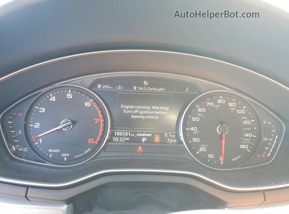 WAUENAF4XJA094193 2018 AUDI OTHER Black Vista de los asientos traseros