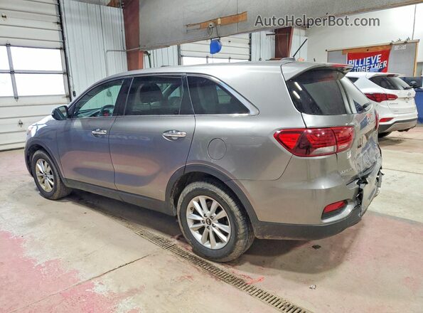 5XYPG4A56KG446582 2019 KIA SORENTO Silver 
